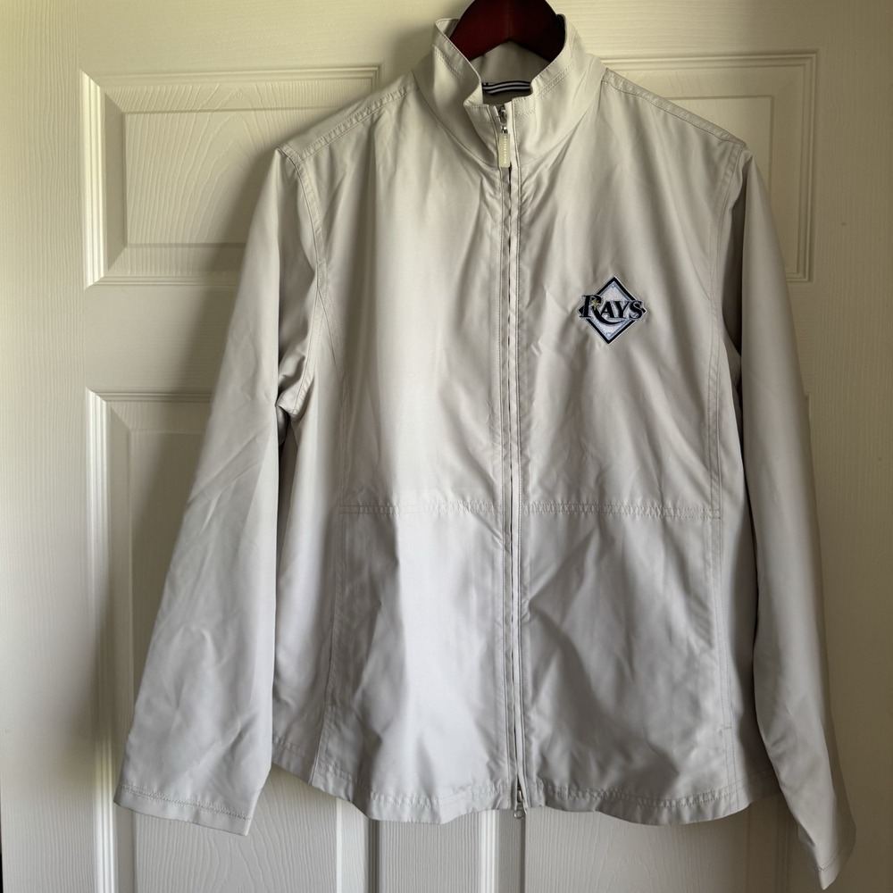 Women's Cutter and Buck‎ WeatherTec Tampa Bay Rays Breathable Full Zip Jacket